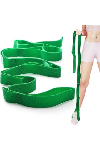 Arabest Stretching Strap with 10 Loops for Physical Therapy,Yoga,Pilates,and ...