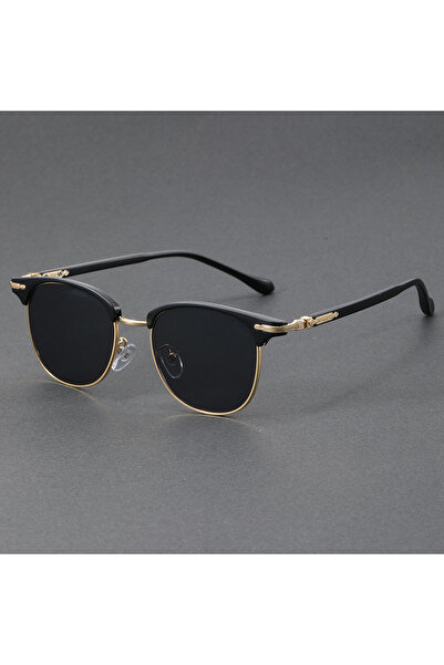 Choice Black and golden Fashionable Sunglasses European and American Metal Sm...