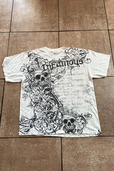 Karakedi T-Shirt - Λευκό - Κανονική εφαρμογή