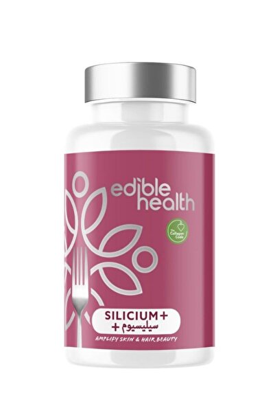 Edible Health سيليكوموروسيل، سيليكا مع البيوتين، للبشرة والشعر والكولاجين، كم...