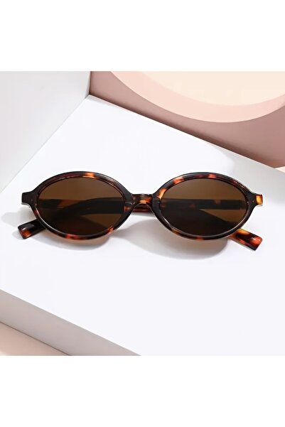 Choice Leopard Print 1 piece Set of Simple Oval Shaped Women's Glasses Suitab...
