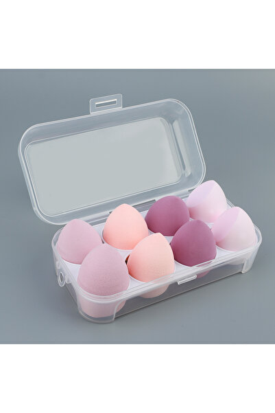 choice2 8pcs Pink series 4/8pcs Makeup Sponge Blender Beauty Egg Cosmetic Puf...