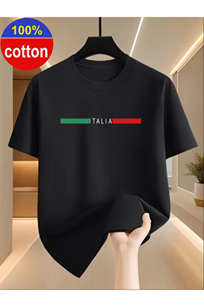 SBŞ22 100% Cotton, Summer Men's Short Sleeved T-shirt