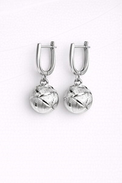 argint 925 Ασημένια σκουλαρίκια - Ασημί