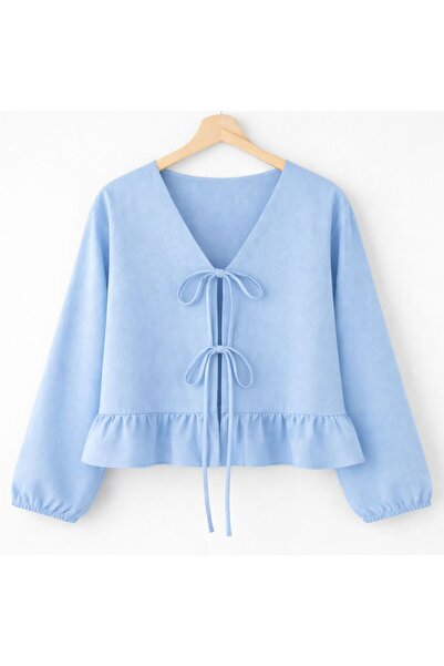 CNG MODA Λιτό πουκάμισο - Μπλε - Casual