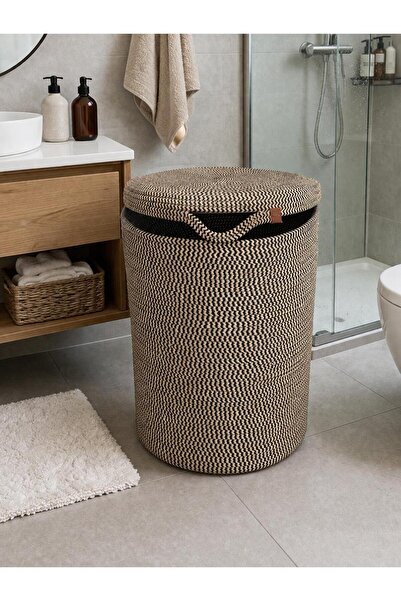 naylişhome Καλάθι δώρων 40*45 εκ. για προίκα, από ψάθινη γιούτα, οργανωμένο