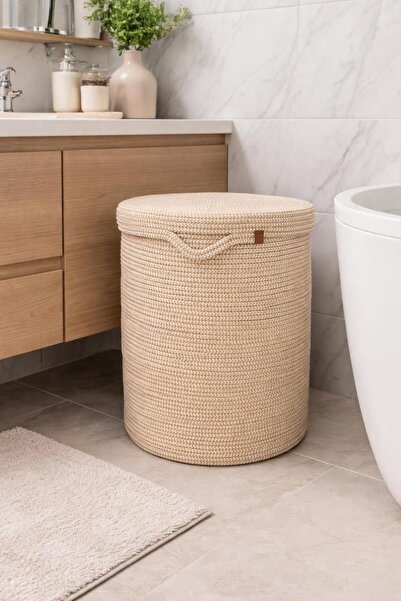 naylişhome Καλάθι δώρων 40*45 εκ. για προίκα, από ψάθινη γιούτα, οργανωμένο