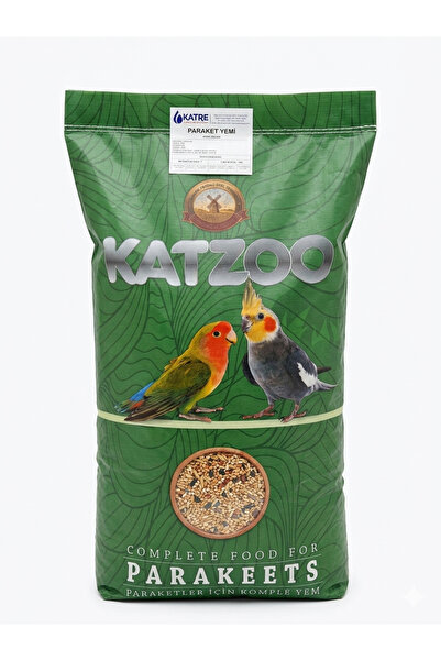 katzoo Paraket Yemi - Ekmeksiz - 20 kg
