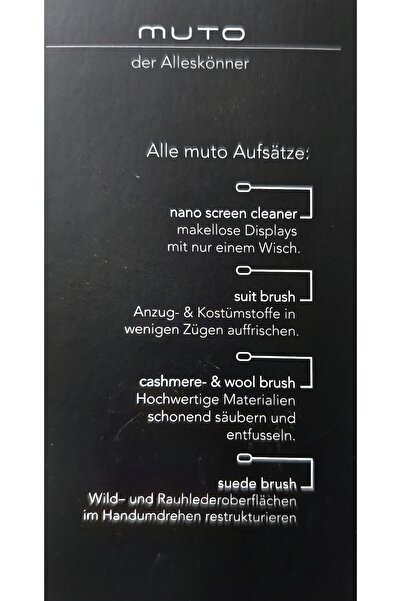 OEM Perie de curățare multifuncțională Muto, set 2 bucăți, 10x5.5x3 cm, Negru