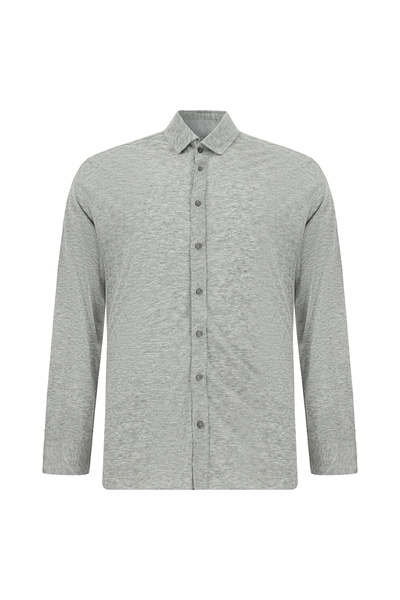 Abdullah Kiğılı Πουκάμισο - Γκρι - Casual