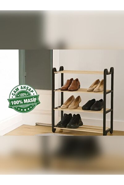 Nwood NA-03 MASİF ÇAM AHŞAP AYAKKABILIK