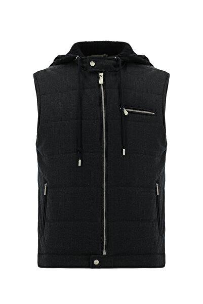 Abdullah Kiğılı Γιλέκο - Μαύρο - Κανονική εφαρμογή
