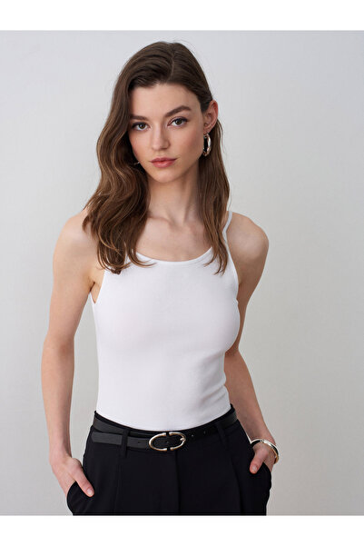 Dilvin Μπλούζα - Λευκό - Κανονική εφαρμογή