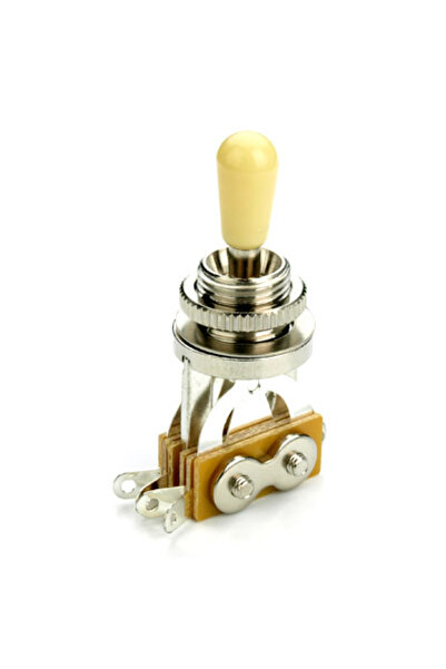Genel Markalar DMX Guitars Les Paul Toggle Switch- Krom / Krem