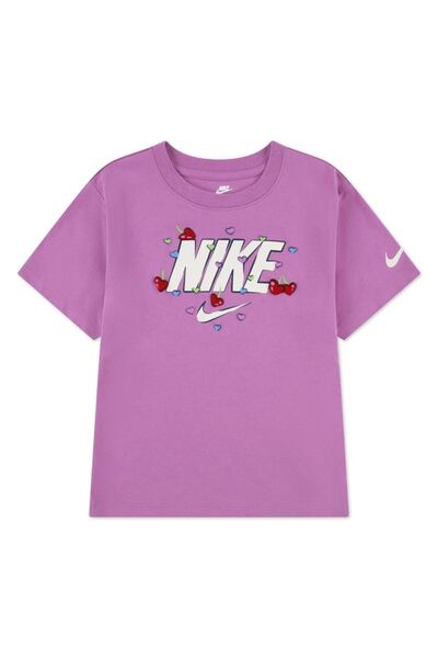 Nike Αθλητικό T-Shirt - Μωβ