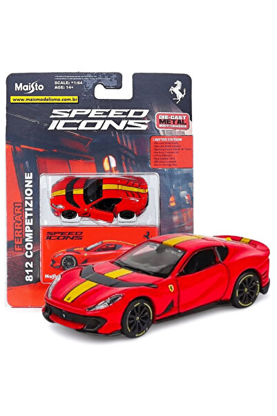 Maisto masinuta metalica speed icons ferrari 812 competizione scara 1 la 64 c...