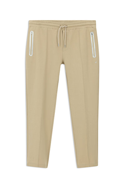 Abdullah Kiğılı Παντελόνι φόρμας - Μπεζ - Regular