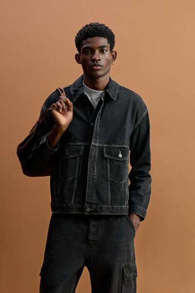 LEFTIES Oversize denim ceket