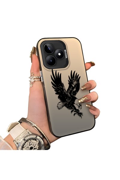 PATTERNOVA Realme Note 50 Compatible Eagle Case, Daily Use, Anti-Drop, Anti-S...
