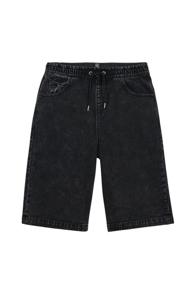 Volcom FREAZY ΧΑΛΑΡΟ ΤΖΙΝ ΣΟΡΤΣ ΜΕ ΕΛΑΣΤΙΚΗ ΜΕΣΗ ΜΑΥΡΟ