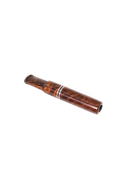 Şahin Pasha 9mm Filtreli 6mm Uçlu Briar Saplı Sigara Ağızlığı 250280