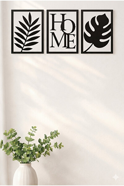 AKT Home Yazılı Duvar Süsü Tablo Seti(22cm X 15Cm),Modern ve Dekoratif Tasarı...