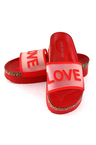 mm Women's slippers, light and comfortable 00112-RED