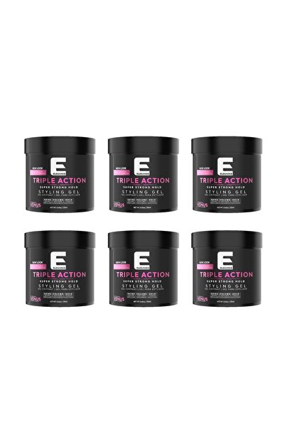 Elsada E-Series Venus Triple Action Styling Gel – 250ml (Pack of 6)