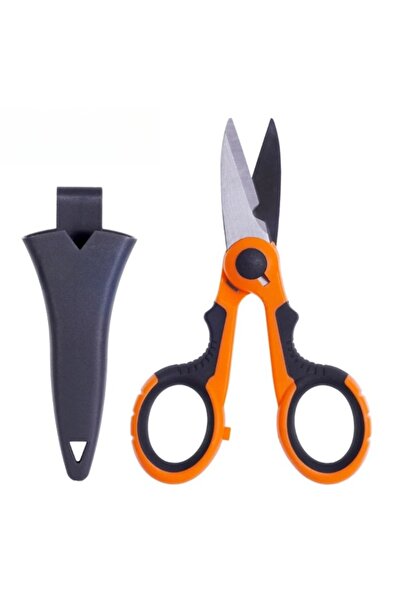 Choice4 Orange. Fishing Scissors Stainless Steel Precision Fishing Line Cutte...