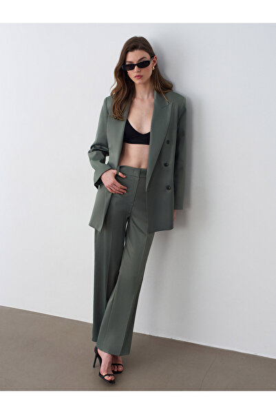 Dilvin Παντελόνι - Πράσινο - Ευρύ πόδι