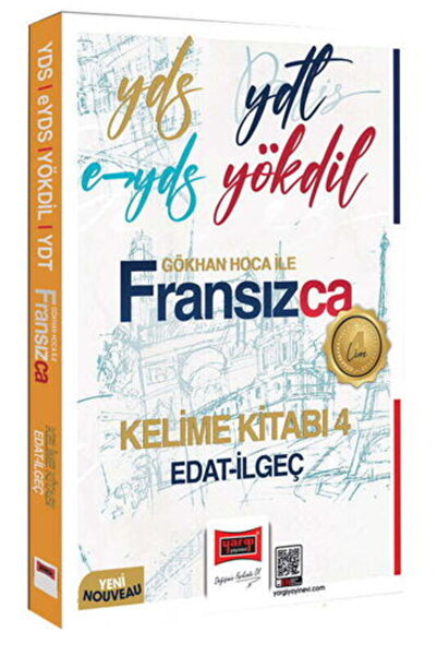 Yargı Yayınları Yargı YDS YDT E-YDS YÖKDİL Fransızca Kelime Kitabı 4 Edat-İlgeç