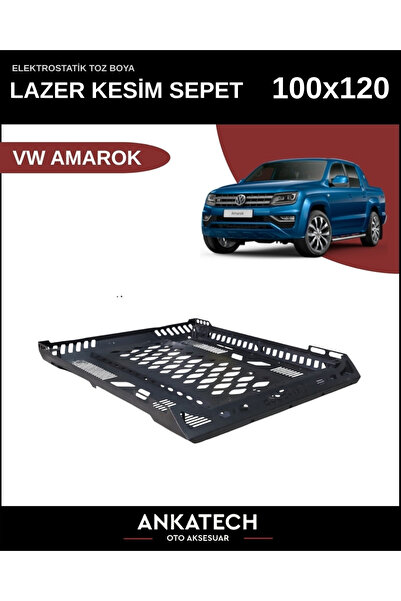 ANKATECH VW AMAROK 100*120 LAZER KESİM TAVAN SEPETİ TÜM MODELLER