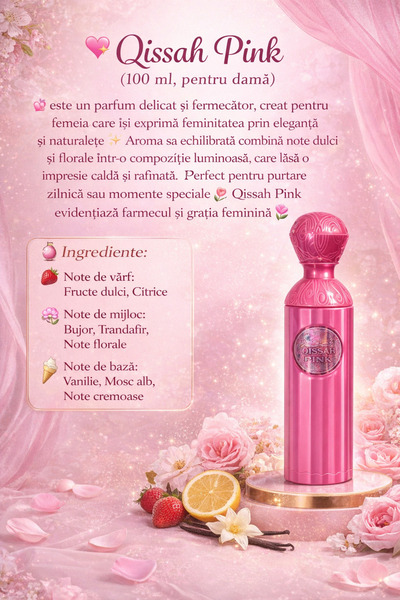 ASAD ARABESC Qissah Pink - Γυναικείο Άρωμα 100 ml