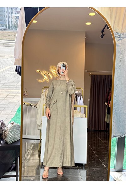 Gizem Karademir Boutique Cep Detaylı Elbise