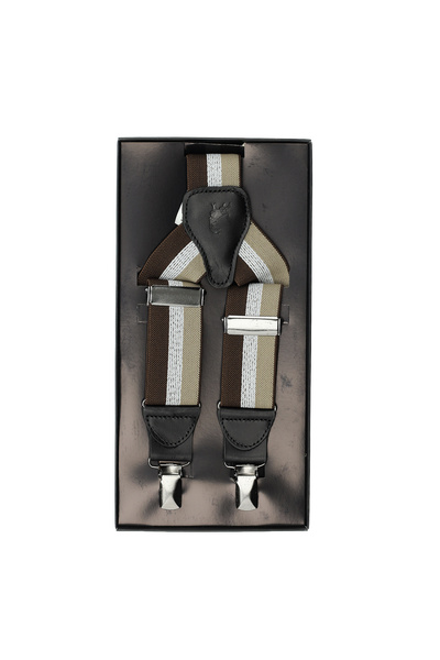 Abdullah Kiğılı Τιράντες - Καφέ - Patterned