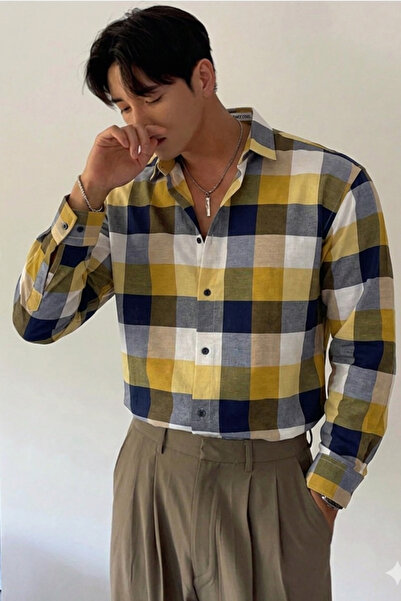 Tarz Cool Πουκάμισο - Κρέμα - Casual