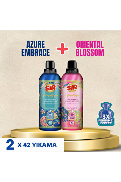 Sır Aromatique Konsantre Çamaşır Yumuşatıcısı Azure Embrace + Oriental Blosso...