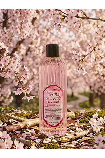 ROYAL ROSE Kiraz Çiçeği Kolonyası 60° – Ferahlatıcı Sakura Kokusu | Kalıcı ve...