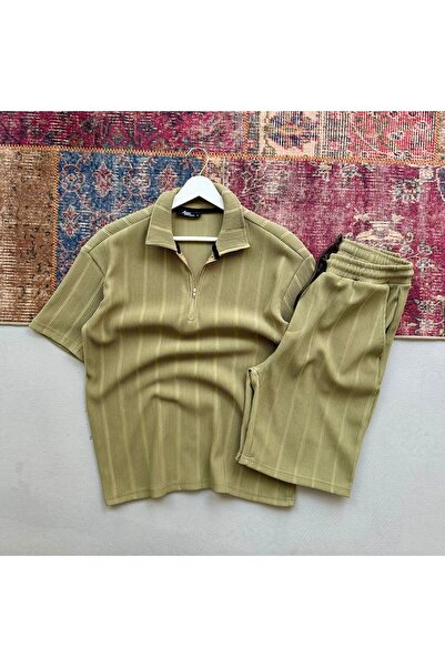 one2tex Men's Ottoman Fabric Top and Bottom Set