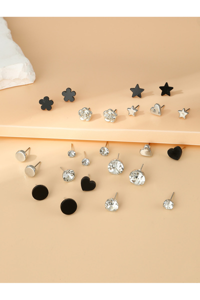 Take Two By Styli Set of 12 - Assorted Earrings