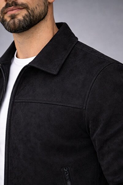 BASEL.CO Μπουφάν - Μαύρο - Στενή εφαρμογή