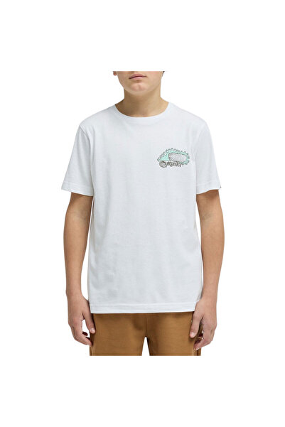 Quiksilver Μπλουζάκι  "SKELETON RIDE " ΛΕΥΚΟ