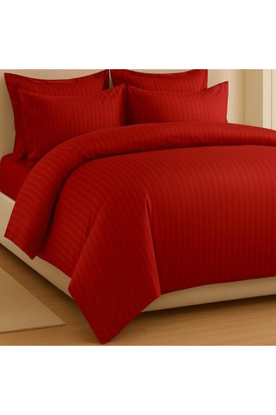 Pucioasa Damask bed linen with elastic for double bed Pucioasa, SDP 4 pieces,...