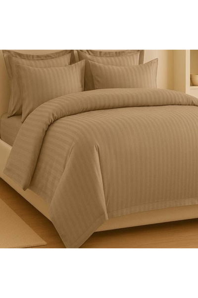 Pucioasa Damask bed linen with elastic for double bed Pucioasa, SDP 4 pieces,...