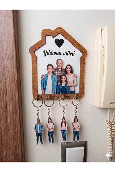 Felyagift Kişiye Özel Resimli Anahtarlık ( Anahtarlıklar Hediye )