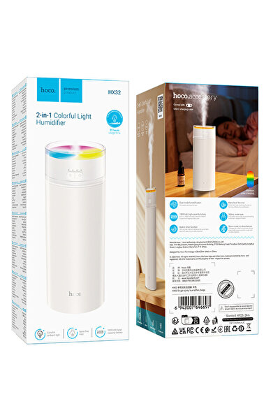 Hoco (HX32) Διανομέας, Υγραντήρας για το σπίτι/αυτοκίνητο, ΜΠΕΖ