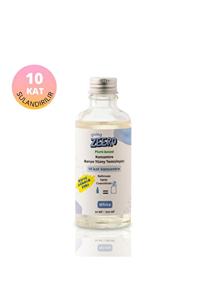 Going Zeero Banyo Temizleme Spreyi - Süper Konsantre - Hassas Formül (Kokusuz)