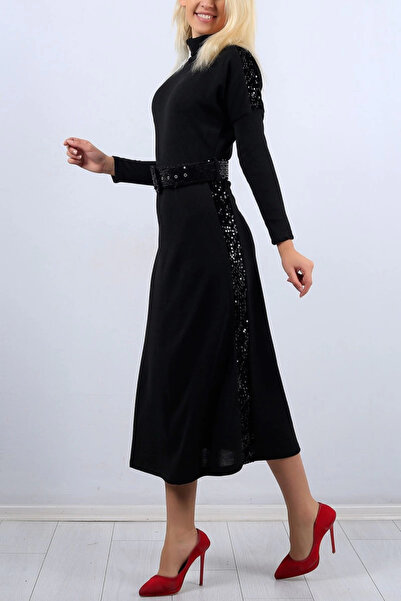 AZRA BUTİK Φόρεμα - Μαύρο - Basic