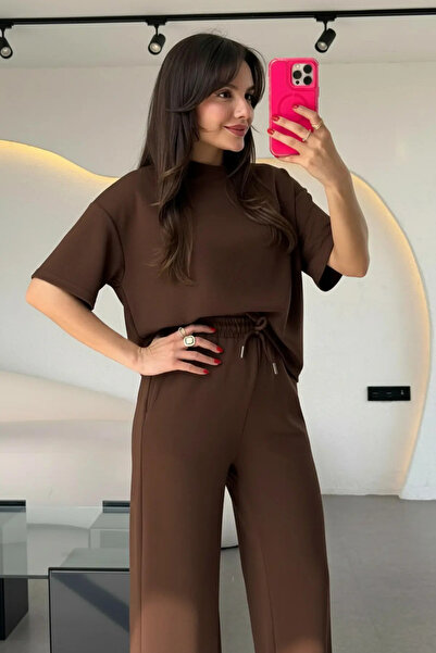 CMZ COLLECTİON Σετ δύο τεμαχίων - Καφέ - Regular