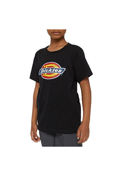 Dickies ΕΙΚΟΝΑ ΓΡΑΦΙΚΟ ΛΟΓΟΤΥΠΟ Κ ΜΠΛΟΥΖΑΚΙ ΠΛΕΚΤΟ ΜΑΥΡΟ